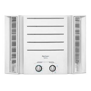 Ar Condicionado Janela Springer Midea 7500 BTU/h Quente e Frio Mecânico QQK075BB - 220 Volts