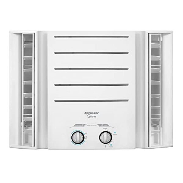 Ar Condicionado Janela Springer Midea 7500 BTU/h Quente e Frio Mecânico QQK075BB - 220 Volts