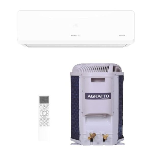 Ar Condicionado Split Agratto Hi Wall Fit Top Inverter 12.000 Btu/h Frio Monofasico Branco FICST12F-02-220V