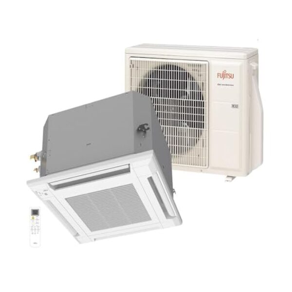 Ar Condicionado Split Cassete Inverter Fujitsu 18000 BTU/h Quente e Frio Monofásico AUBH18KVBA – 220 Volts