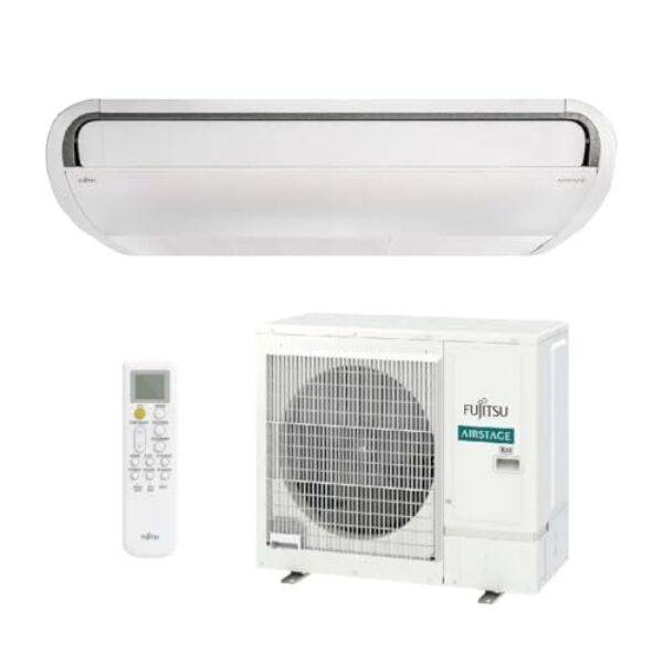 Ar Condicionado Split Cassete Inverter Fujitsu 36000 BTU/h Quente e Frio AUBH36KRLB - 220 Volts