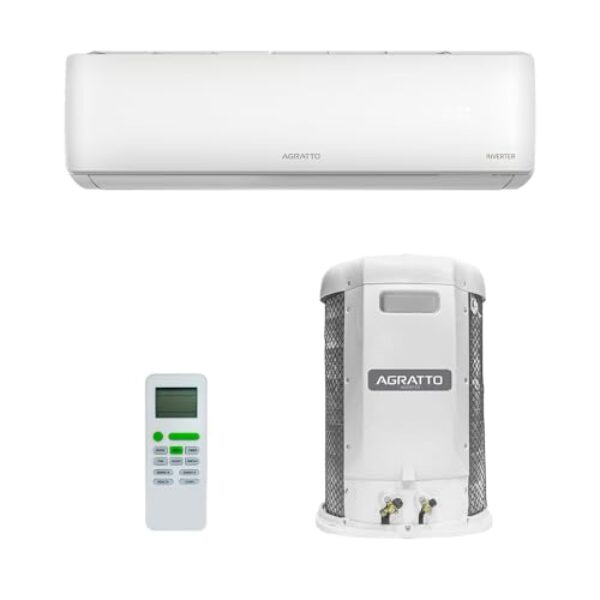 Ar Condicionado Split Hi Wall Agratto Liv Top Inverter 18.000 Btus Frio 220v R-32