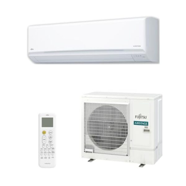 Ar Condicionado Split Hi Wall Fujitsu Inverter Airstage Premium 18.000 Btus Quente e Frio 220v R-32