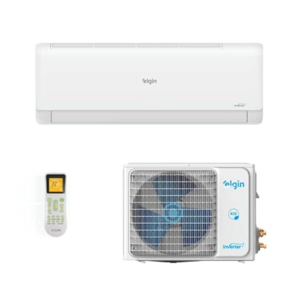Ar Condicionado Split Hi Wall Inverter Elgin 24000 Btus Quente e Frio Eco Inverter Ii Wi-fi C 220v