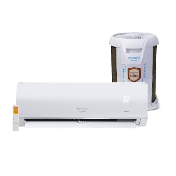 Ar Condicionado Split Hi Wall Inverter Springer Midea AirVolution Connect 18000 BTU/h Frio 42AFVCI18S5-220 Volts