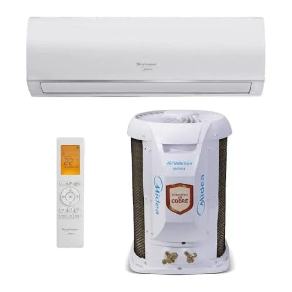 Ar Condicionado Split Hi Wall Springer Midea AirVolution 22000 BTU/h Frio 42AFFCI22S5-220 Volts