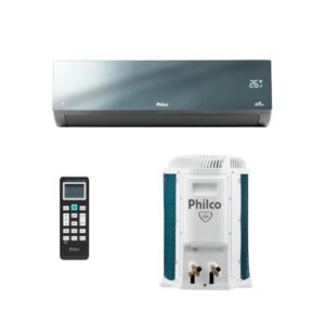 Ar Condicionado Split Inverter Philco Espelhado 12000 Btus Quente e Frio Pac12000iqfm15e 220v
