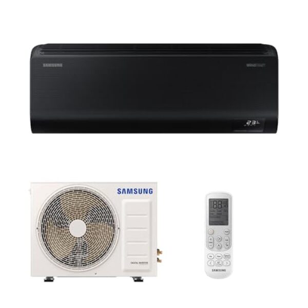 Ar Condicionado Split Inverter Samsung WindFree Black Edition 24.000 Btus Quente e Frio 220v