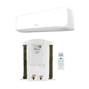 Ar Condicionado Split Philco Hi Wall 9.000 BTU/h Quente e Frio Monofasico Branco PAS9QT 220V