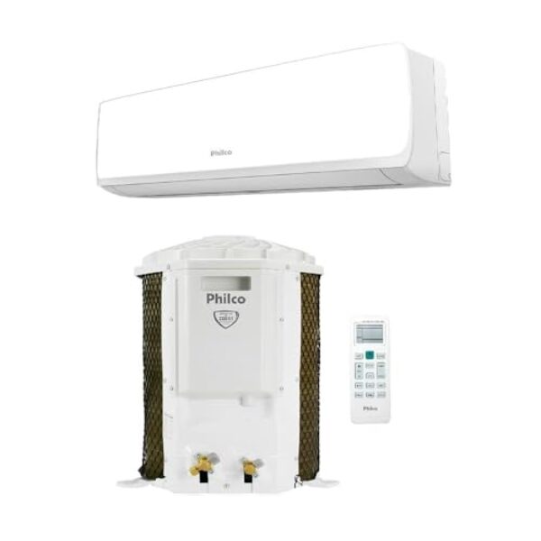 Ar Condicionado Split Philco Hi Wall 9.000 BTU/h Quente e Frio Monofasico Branco PAS9QT 220V