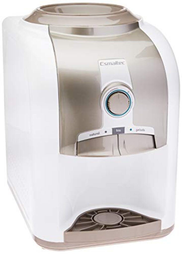 Bebedouro Esmaltec EGM30 Mesa Gelada e Natural Branco 127V