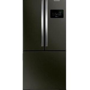 Brastemp Geladeira Brastemp Eclipse Collection Frost Free French Door Inverter A+++ 554 Litros Cor Black Inox - BRO85AE 220V