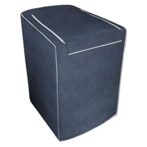 Capa ImpermeáVel Para Lavadora Com Abertura Superior E ZíPer, Modelo Lisa Para 8 A 15kg, Capa Protetora PráTica(Azul 13-18kg COURINO)