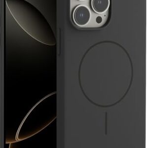 Capinha Silicone Magnética Para iPhone 11 12 13 14 15 16 17 Pro Max (Cinza escuro, iPhone 11)