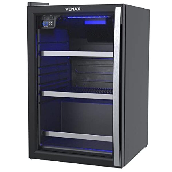 Cervejeira Venax Blue Light 100 Preto Fosco Porta Invertida (127V)