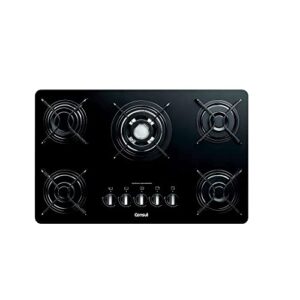 Consul Cooktop 5 Bocas Preto Cdd75Aeuna Bivolt