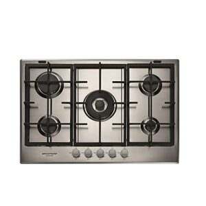 Cooktop 5 Bocas Brastemp Gourmand Bdk75d Inox 220v