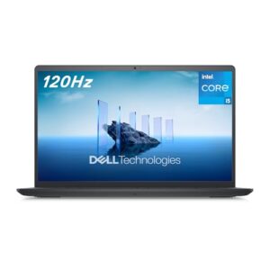 Dell Laptop Inspiron 3520 - tela FHD de 15,6 polegadas (1920 x 1080) 120 Hz, processador Intel Core i5-1235U, 8 GB DDR4 RAM, SSD de 512 GB, WiFi 5, Windows 11 Home - preto carbono