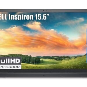 Dell Notebook empresarial Inspiron 15 3520, tela antirreflexo FHD de 15,6 polegadas, Intel Core i3-1215U de 12ª geração (6 núcleos, até 4,40 GHz), Windows 11 Home, 8 GB DDR4 RAM, SSD PCIe de 256 GB