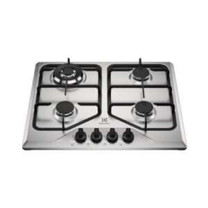 Electrolux Cooktop 4 Bocas a Gás Electrolux Inox Experience Multi Chama e Grade Ferro Fundido (KE4XC) Bivolt