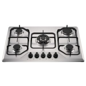 Electrolux Cooktop 5 Bocas a Gás Electrolux Inox Experience Multi Chama e Grade Ferro Fundido (KE5XC) Bivolt