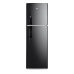 Electrolux Geladeira Electrolux Frost Free 400L AutoSense Duplex Black Inox Look (TF44B) 220V