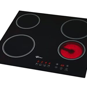 FISCHER COOKTOP ELÉTRICO TOUCH 4 BOCAS MESA VITROCERÂMICA 220V - 30006-73476