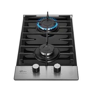 FISCHER COOKTOP À GÁS 2 BOCAS PLATINIUM MESA VIDRO PRETO 33795-92120