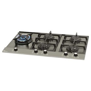 FISCHER COOKTOP À GÁS 5 BOCAS PLATINIUM MESA PRIME BIVOLT - 19784-51515