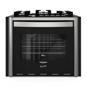 FISCHER FOGÃO DE EMBUTIR À GÁS 5 BOCAS TRIPLA CHAMA GRAN CHEFF COM DOURADOR 127V - 28550-65542