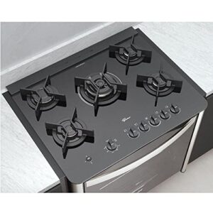 FISCHER FOGÃO DE EMBUTIR À GÁS 5 BOCAS TRIPLA CHAMA GRAN CHEFF COM DOURADOR 220V - 28550-65541