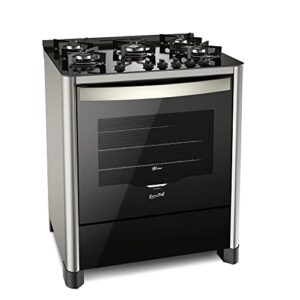 FISCHER FOGÃO DE PISO À GÁS 5 BOCAS GRAND CHEFF SILVER BIVOLT - 26989-59777