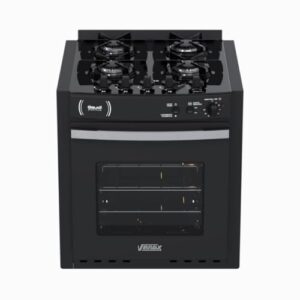 Fogao de Embutir 4 Bocas Venax Gaudi Platinum Vitreo Preto Gás GLP 127 V