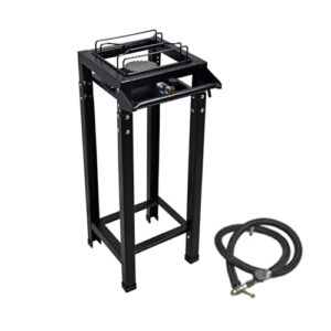 Fogão 1 Boca Industrial Alta Pressão Ferro Fundido Preto Roa