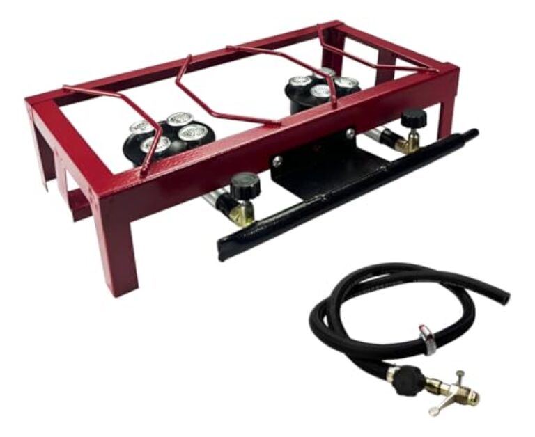 Fogão 2 Bocas Semi Industrial Alta Pressão Com Mangueira Roa