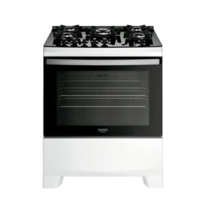 Fogão 4 Bocas Dako Supreme Glass Mesa De Vidro Branco Bivolt