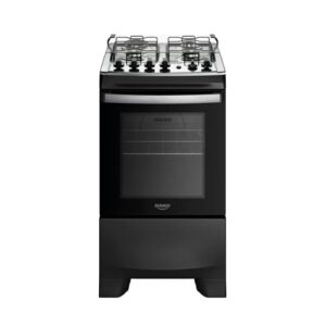 Fogão 4 Bocas Dako Supreme Mesa de Inox e Timer Bivolt