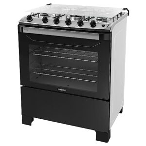 Fogão 5 Bocas a Gás Itatiaia New Dream Tripla Chama e Acendimento Automático Branco/Preto Bivolt