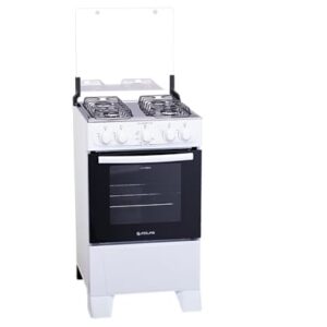 Fogão Atlas 4 Bocas Mesa de Inox Coliseum Plus Branco