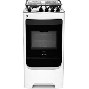Fogão Consul 4 bocas Branco com acendimento automático - CFO4NAB BIVOLT
