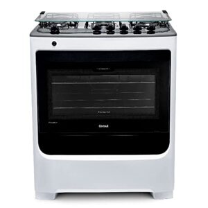 Fogão de Piso Consul 5 Bocas Branco com Acendimento Automático e Botões Removíveis - CFS5NAB BIVOLT