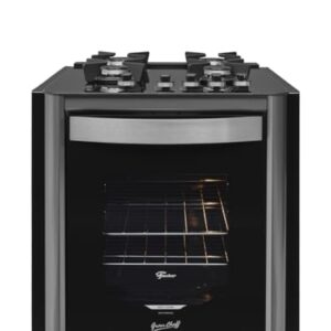 FOGÃO DE PISO EMBUTIR À GÁS 4Q GRAN CHEFF SILVER 220V - 32750-92666