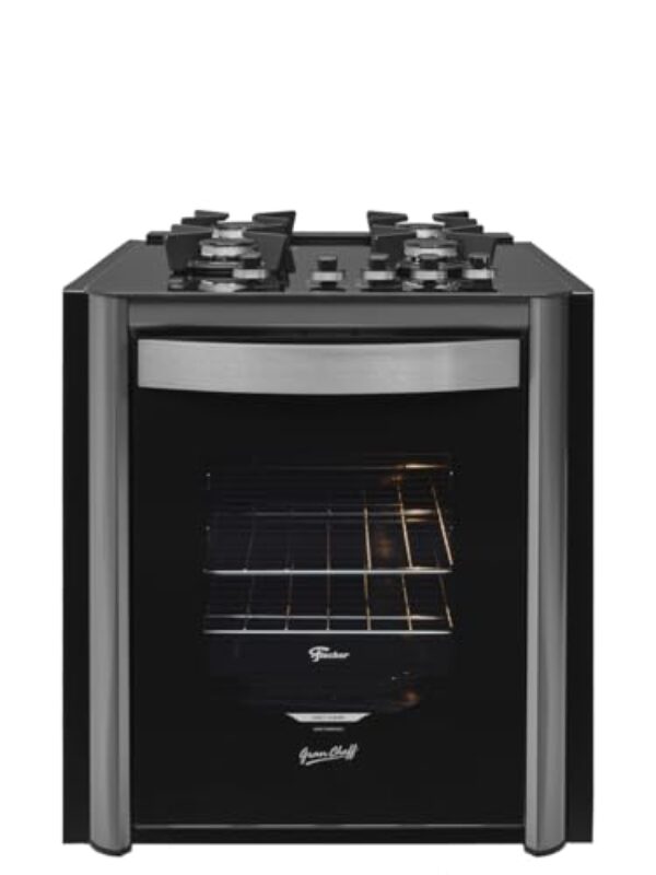 FOGÃO DE PISO EMBUTIR À GÁS 4Q GRAN CHEFF SILVER 220V - 32750-92666