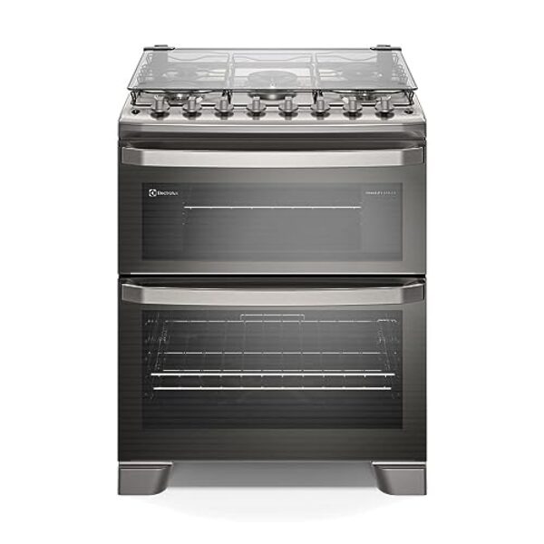 Fogão Electrolux 5 Bocas Experience com PerfectCook360 Prata (FE5DC) 127V