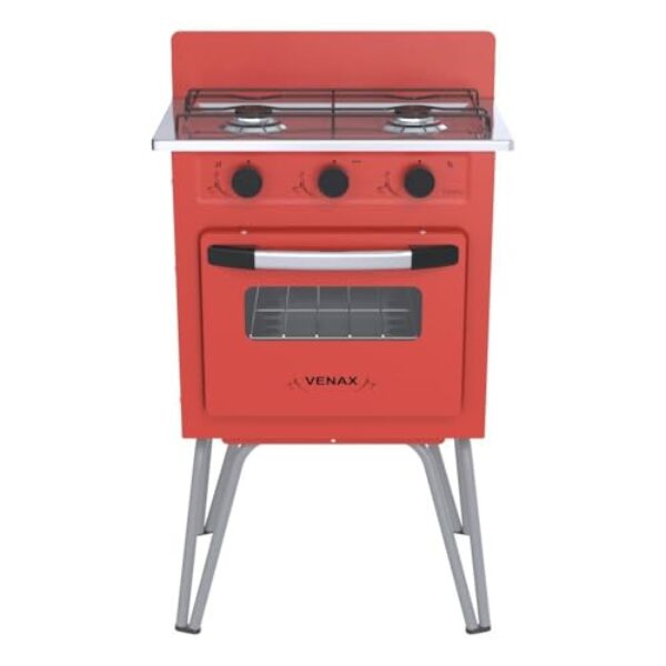 Fogão Gemini 2 Bocas Vermelho