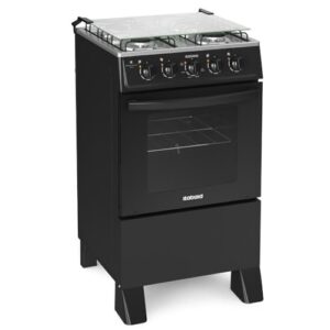 Fogão Itatiaia 4 Bocas Star Clean New Preto