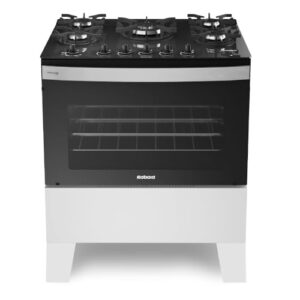 Fogão Itatiaia 5 Bocas Electra Glass Plus Branco Bivolt