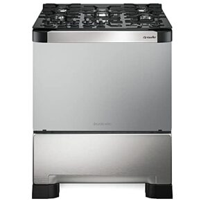 Fogão Mueller 5 bocas Decorato Vetro Inox com timer