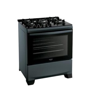 Fogão Supreme Timer Glass 5Q Titanium