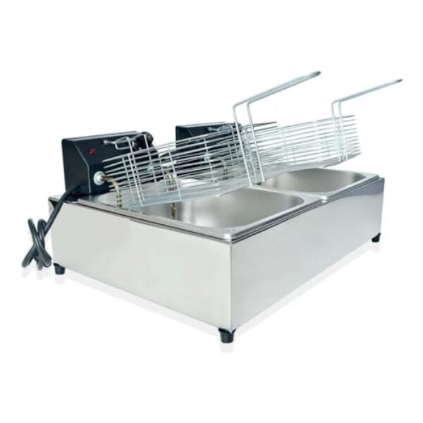 Fritadeira Elétrica 10 lts 2 Cubas(110V)